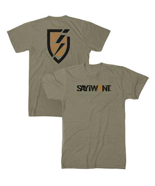 Blitz.0 Creed Tee - Heather Olive