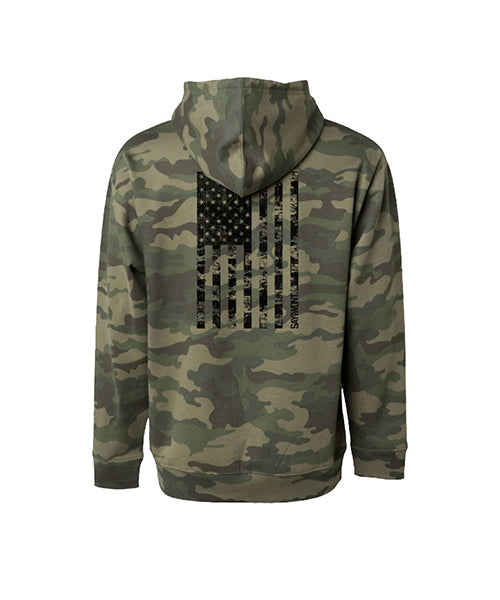 Defender Vert Hoodie - Forest Camo