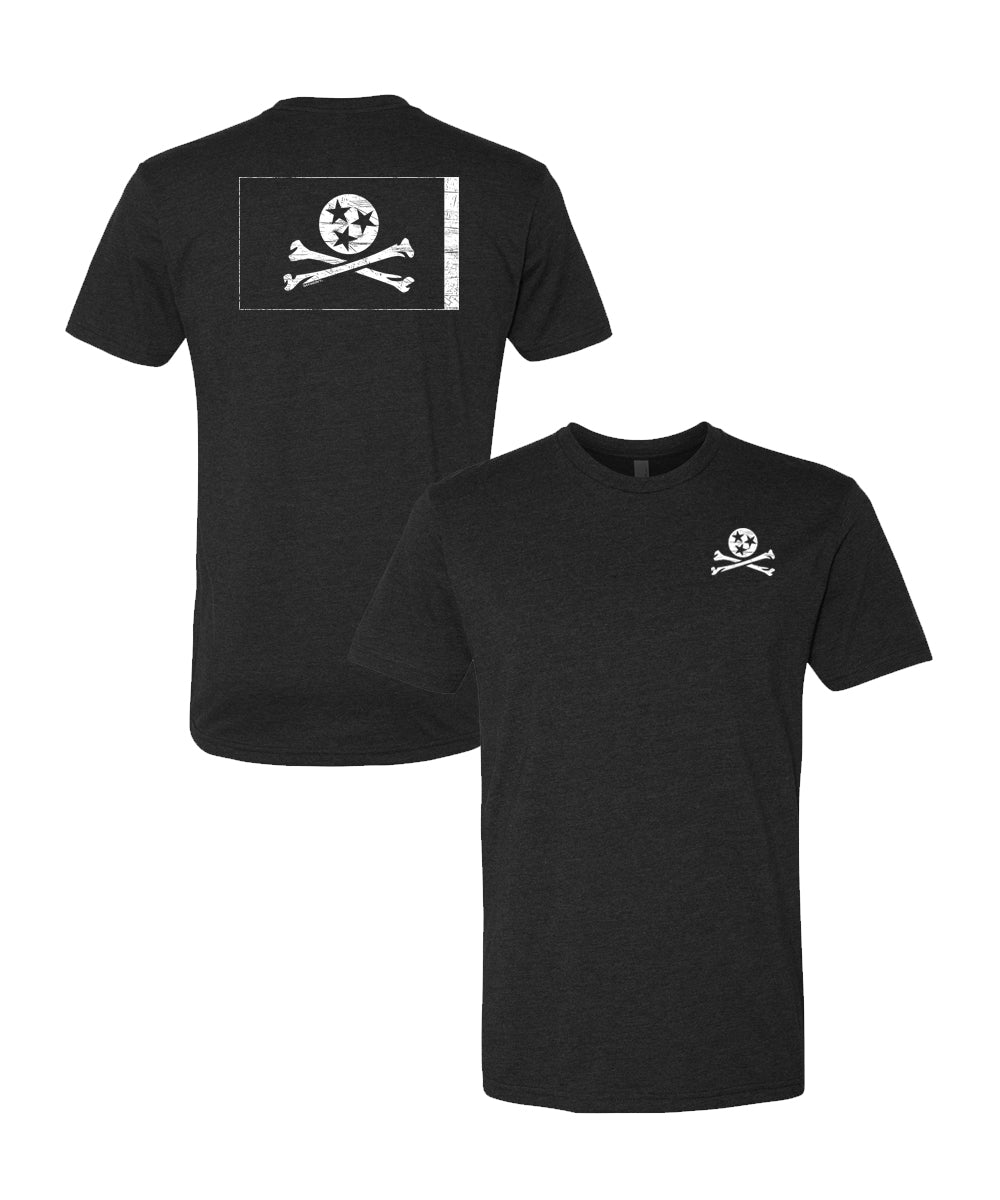 Pirate Duck Jolly Roger Flag Nautical Waterfowl Du T-Shirt