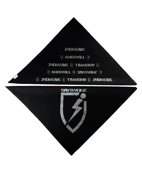 SAYiWON'T BLiTZ Bandana - Black