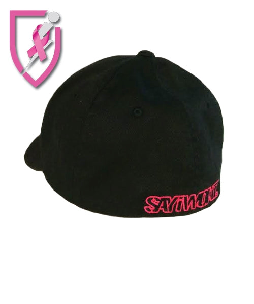 Go PiNK Deuce Deuce Solid Flexfit - Black