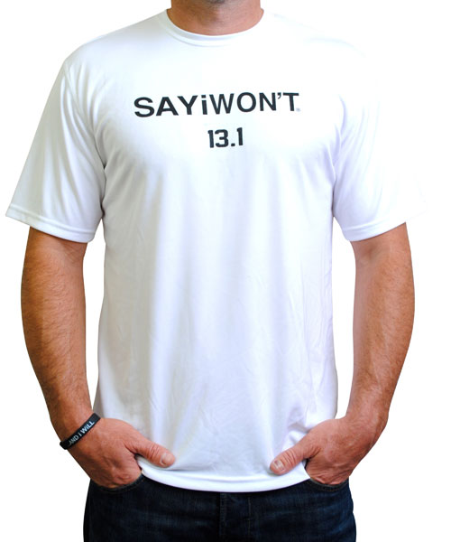 Impossible 13.1 Creed Performance Tee - White