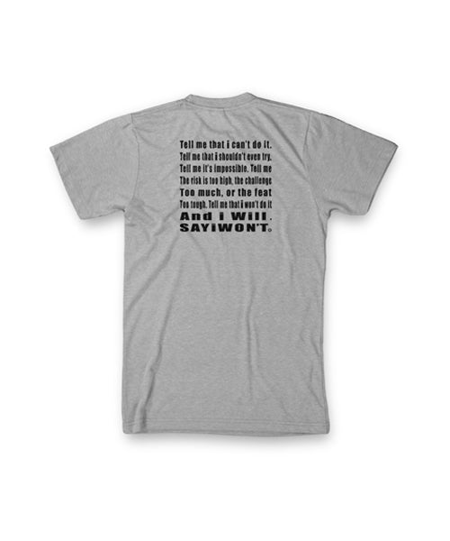 Concept SQ Youth Tee - Heather Gray