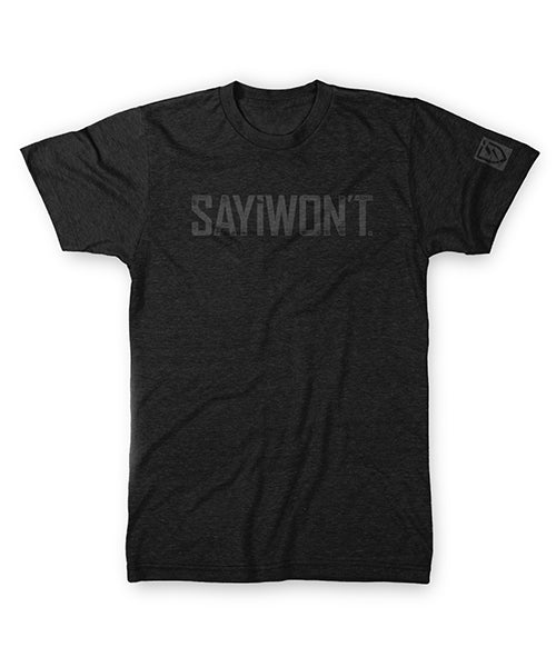17 Creed Tee - Heather Black