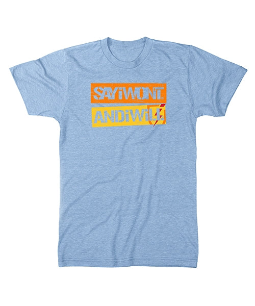 Blockade 2.0 Tee - Tri Light Blue