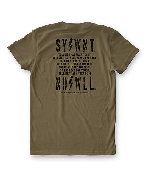 Constant Tee -  Military Green