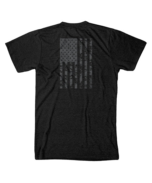 Defender Vert Tee - Black