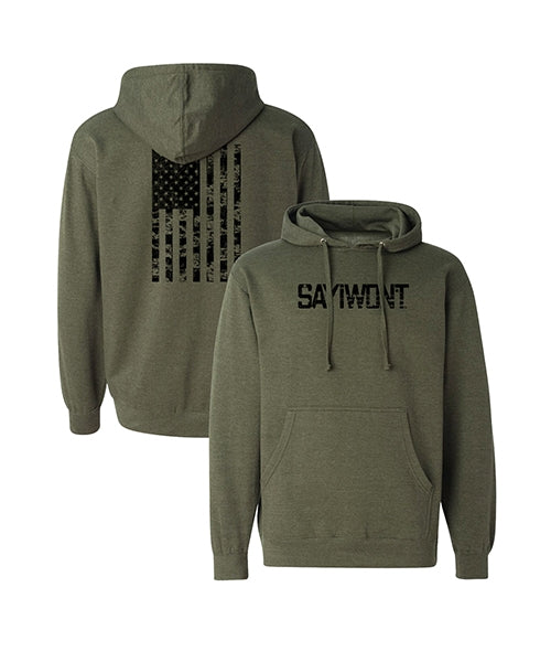 Defender Vert Hoodie - Heather Military Green