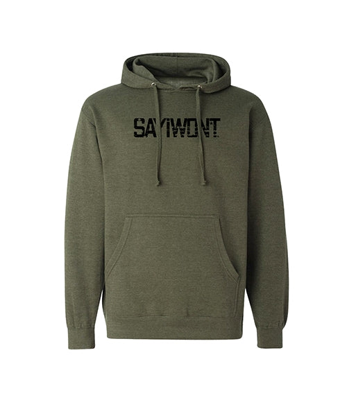 Defender Vert Hoodie - Heather Military Green