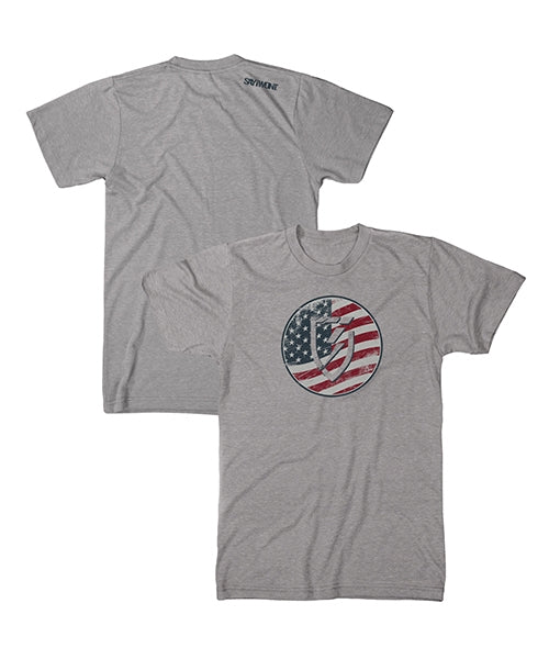 Freedom Tee - Heather Gray