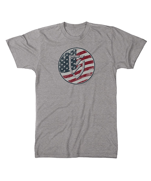 Freedom Tee - Heather Gray