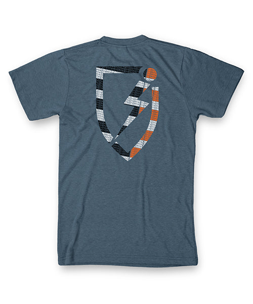 Inverse UniSex Tee - Indigo