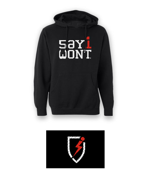 Number One Youth Pullover Hoodie - Black