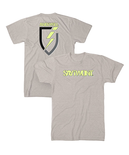 Power Blitz.0 Tee - Silk Gray