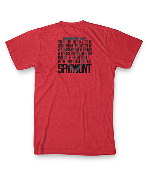 WITHIN Creed Tee - Red