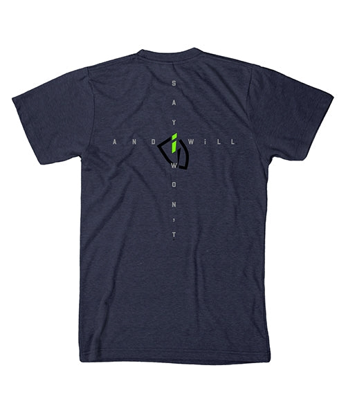 XCross 3.0 Tee - Heather Navy