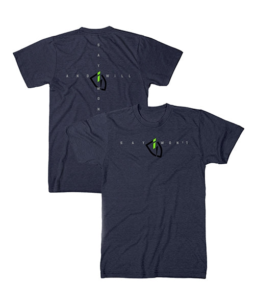 XCross 3.0 Tee - Heather Navy