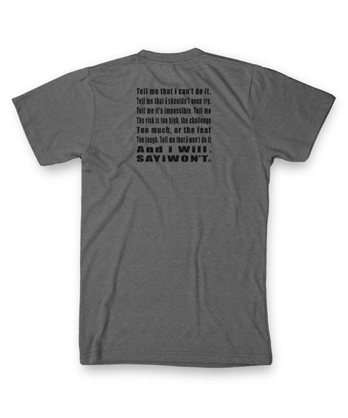 Concept SQ Vintage Tee - Heather Gray