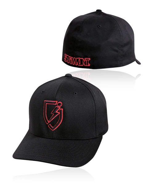 Go PiNK Deuce Deuce Solid Flexfit - Black
