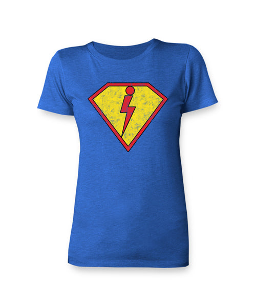 Super Creed Ladies Tee - Royal