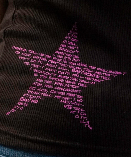 Star Creed Tank - Black