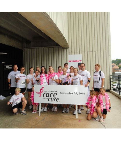 Team Beat Cancer Tank - White