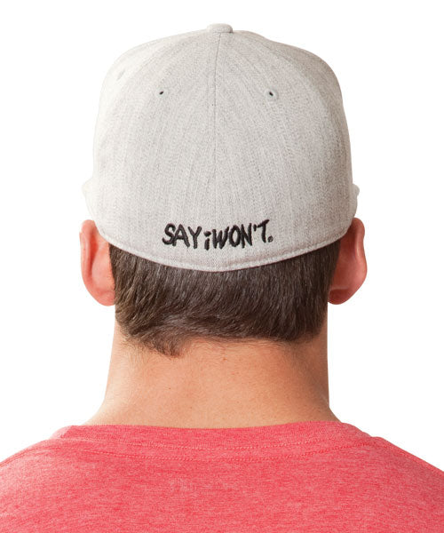 WiLL i Flatbill Flexfit - Heather Gray 000