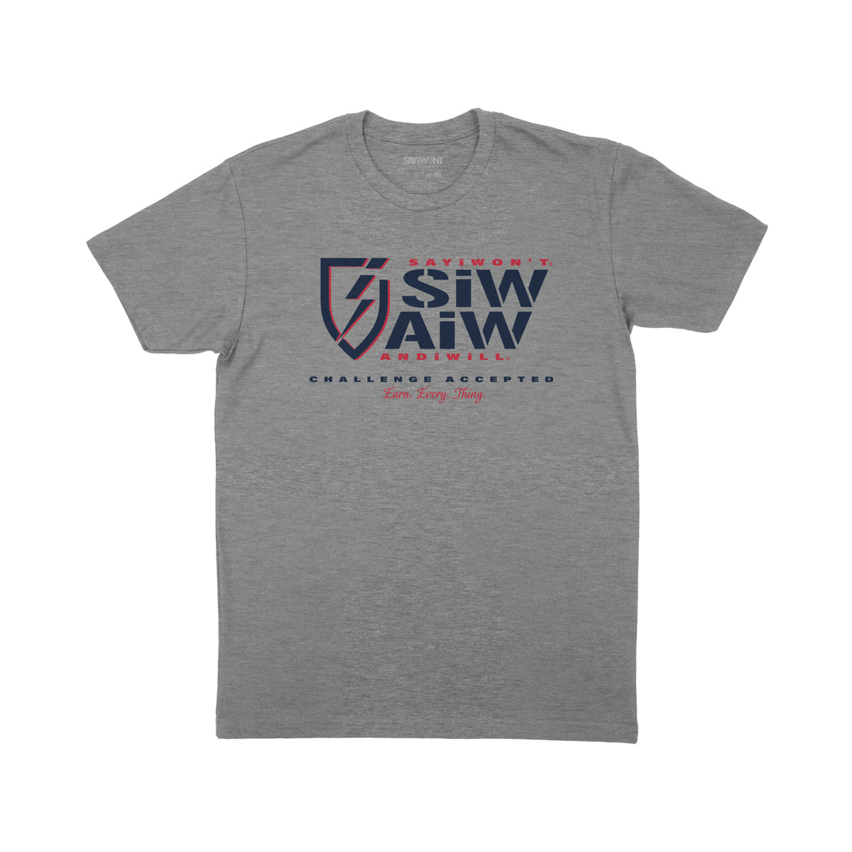 Essential Crees Essential Creed Tee - Dark Heather Gray – SAYiWONT