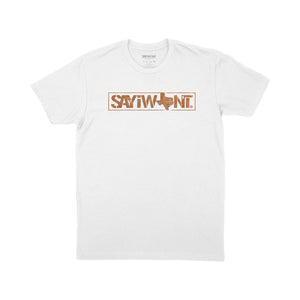 Texas Tee - White