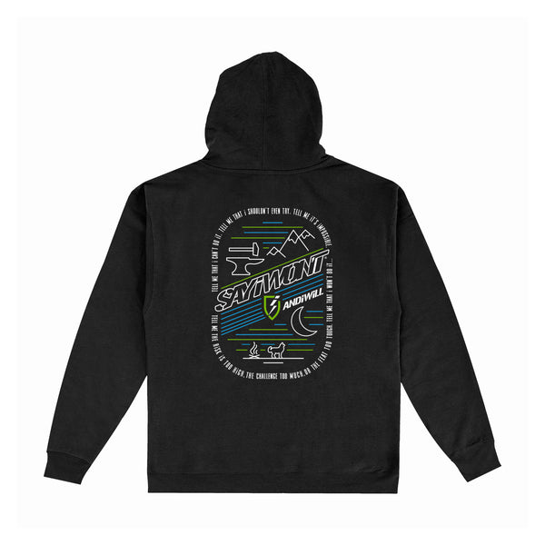 WiLD Creed Hoodie - Solid Black