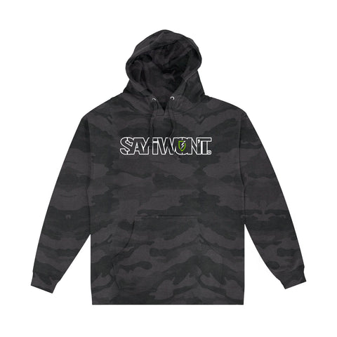 WiLD Creed Hoodie - Black Camo