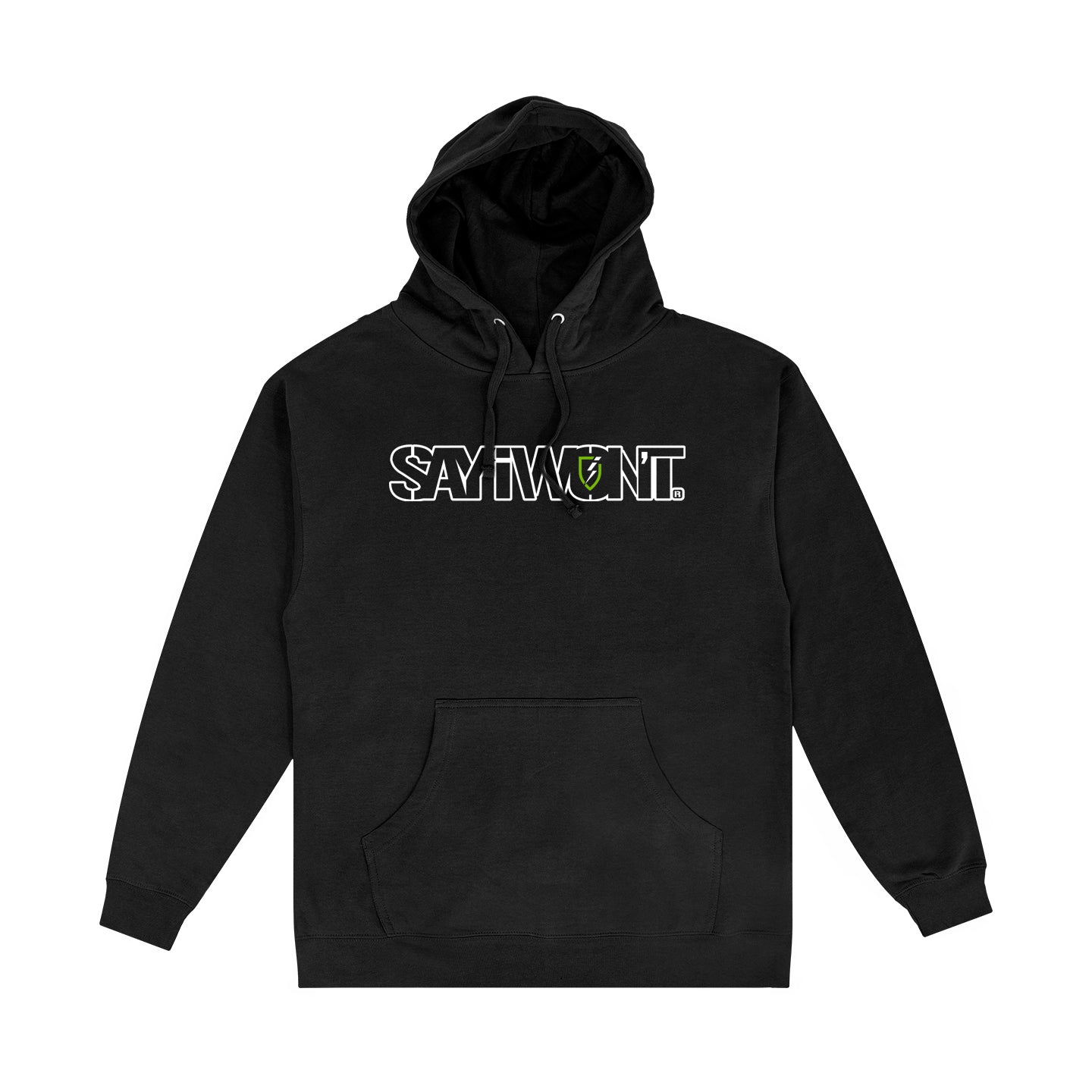 WiLD Creed Hoodie - Solid Black