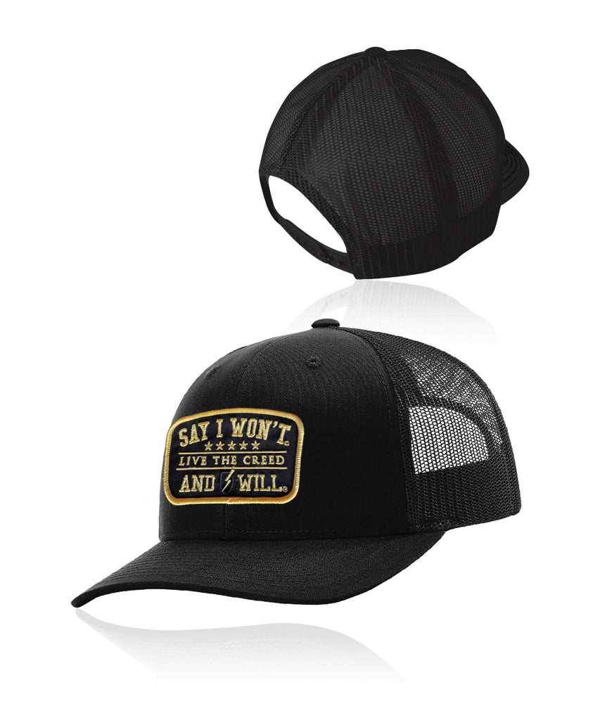 Wrangler® Yellowstone Trucker Hat - Men's Hats in Black | Buckle Wrangler® Yellowstone Trucker Hat - Men's Hats in Black | Buckle