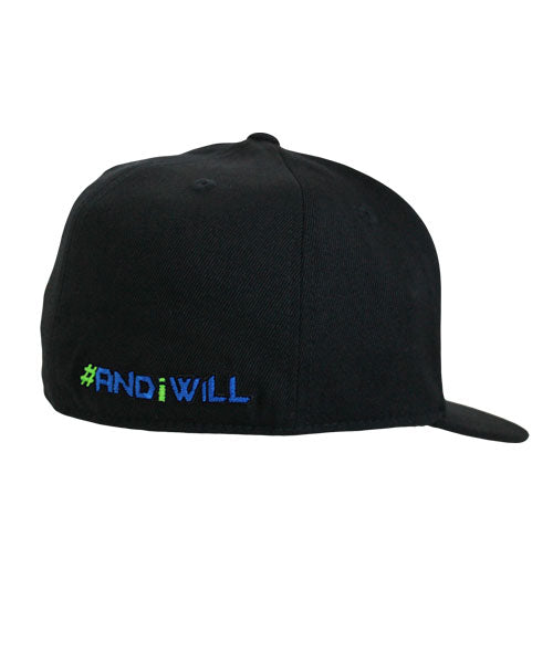 BLiTZ Tag Flatbill Flexfit - Black