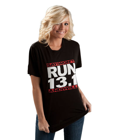 RUN 13.1 Tee - Black