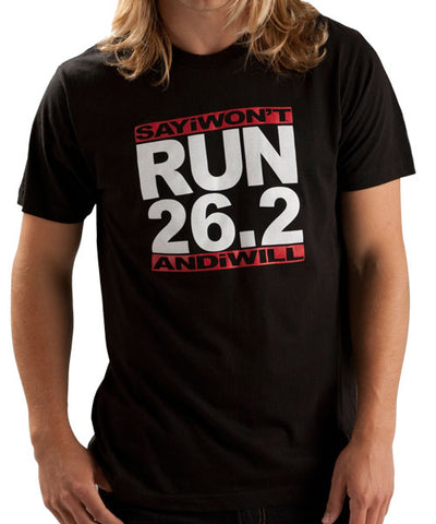 RUN 26.2 Tee - Black