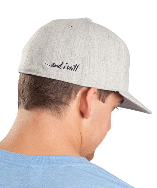 Signature Flatbill Flexfit - Heather Gray