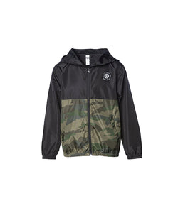 Vindicate Youth Wind Breaker - Black - Camo