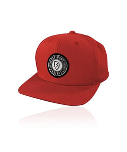 Vindicate Solid Youth Snapback - Red