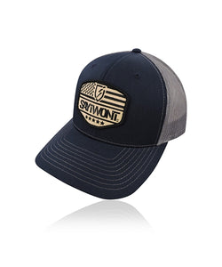Guardian Snapback - Navy and Charcoal