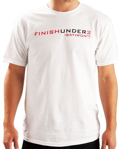 Under 2 Run Tee - White